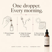 One dropper. Every morning.